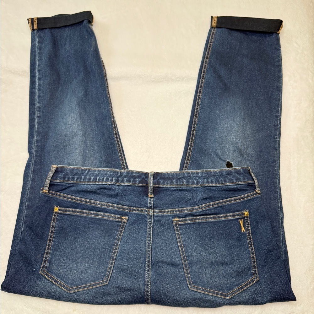 Vintage America size 14 Blue Straight Leg Jeans - Picture 3 of 5